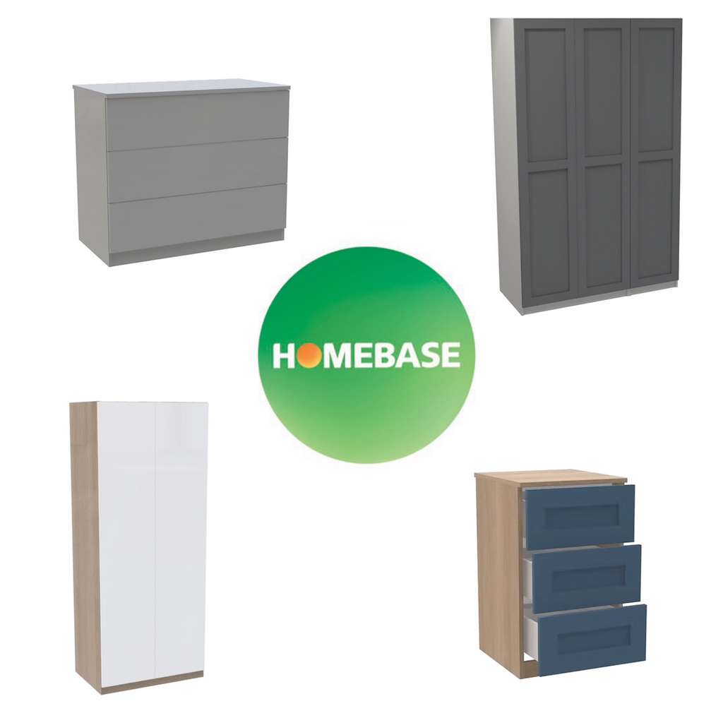 Up to 50% off Fitted Bedroom Furniture Homebase Clearance Sale + free delivery to store