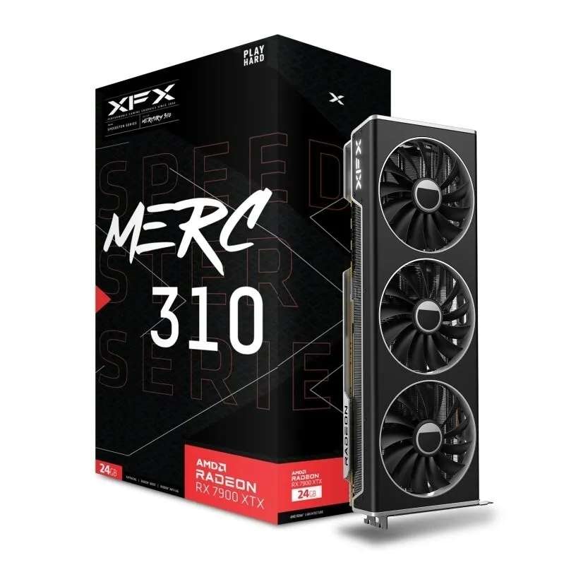 XFX Graphics Card Radeon RX 7900 XTX 24GB SPEEDSTER MERC 310, New w/code from Ebuyer UK Store
